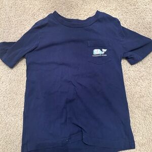 Vineyard Vines Blue Short Sleeve Tee Classic Crew Neck